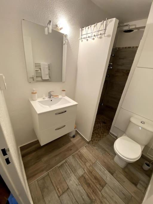 Appartement Studio Cabine Avec Jardin à Canet-en-Roussillon Extérieur photo