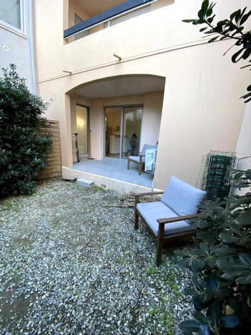 Appartement Studio Cabine Avec Jardin à Canet-en-Roussillon Extérieur photo